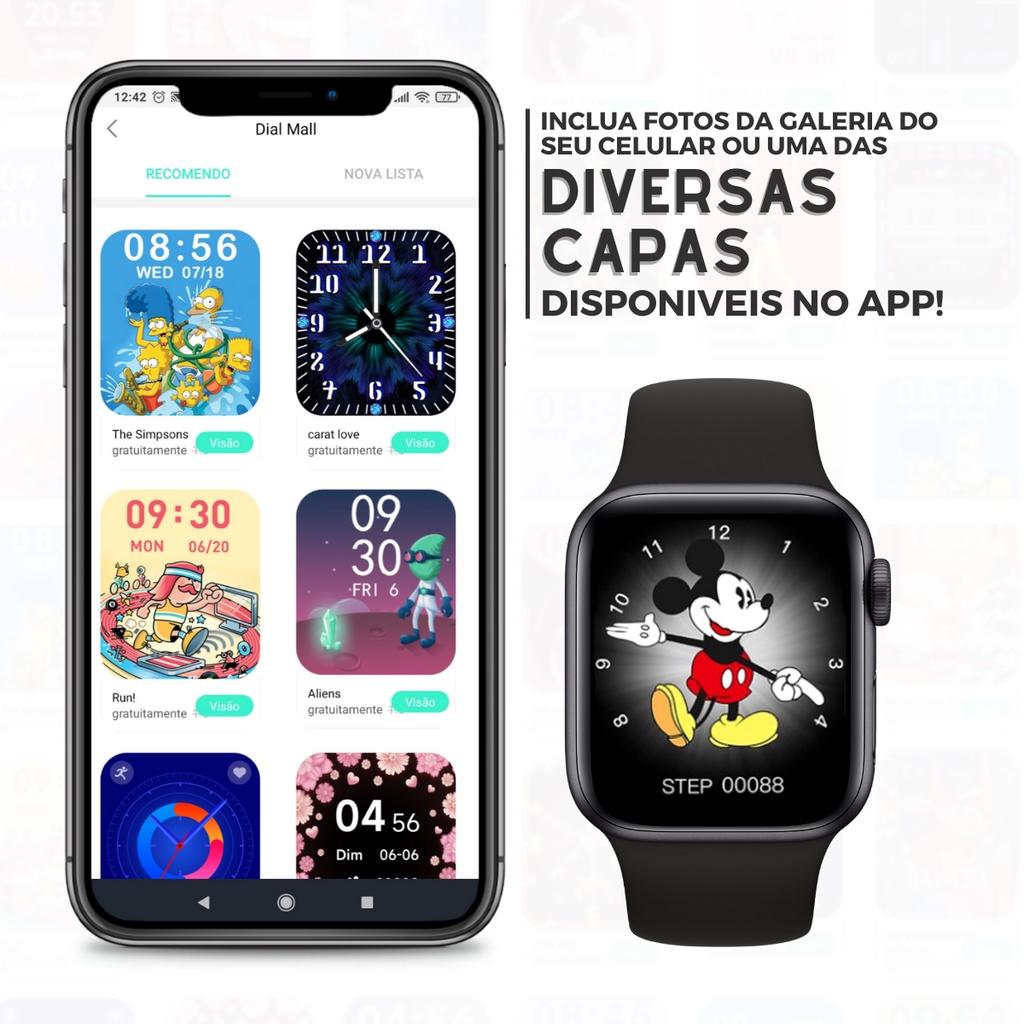 Relógio Inteligente Smartwatch Serie 10 Tela 45mm Com Película Feminino Masculino - Fere Fit