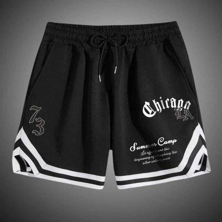 Bermuda Style Basquete Street Masculina Drip Chicago 73