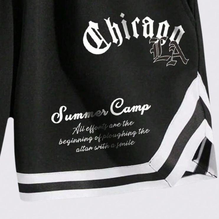 Bermuda Style Basquete Street Masculina Drip Chicago 73