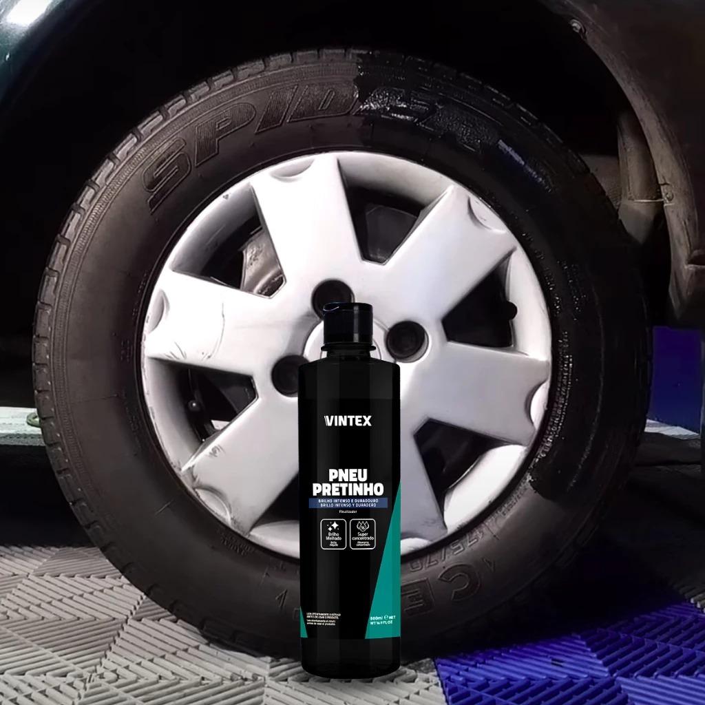Kit Produto para Lavar Moto Cera Shampoo Desengraxante Pretinho Limpador de Corrente Vonixx