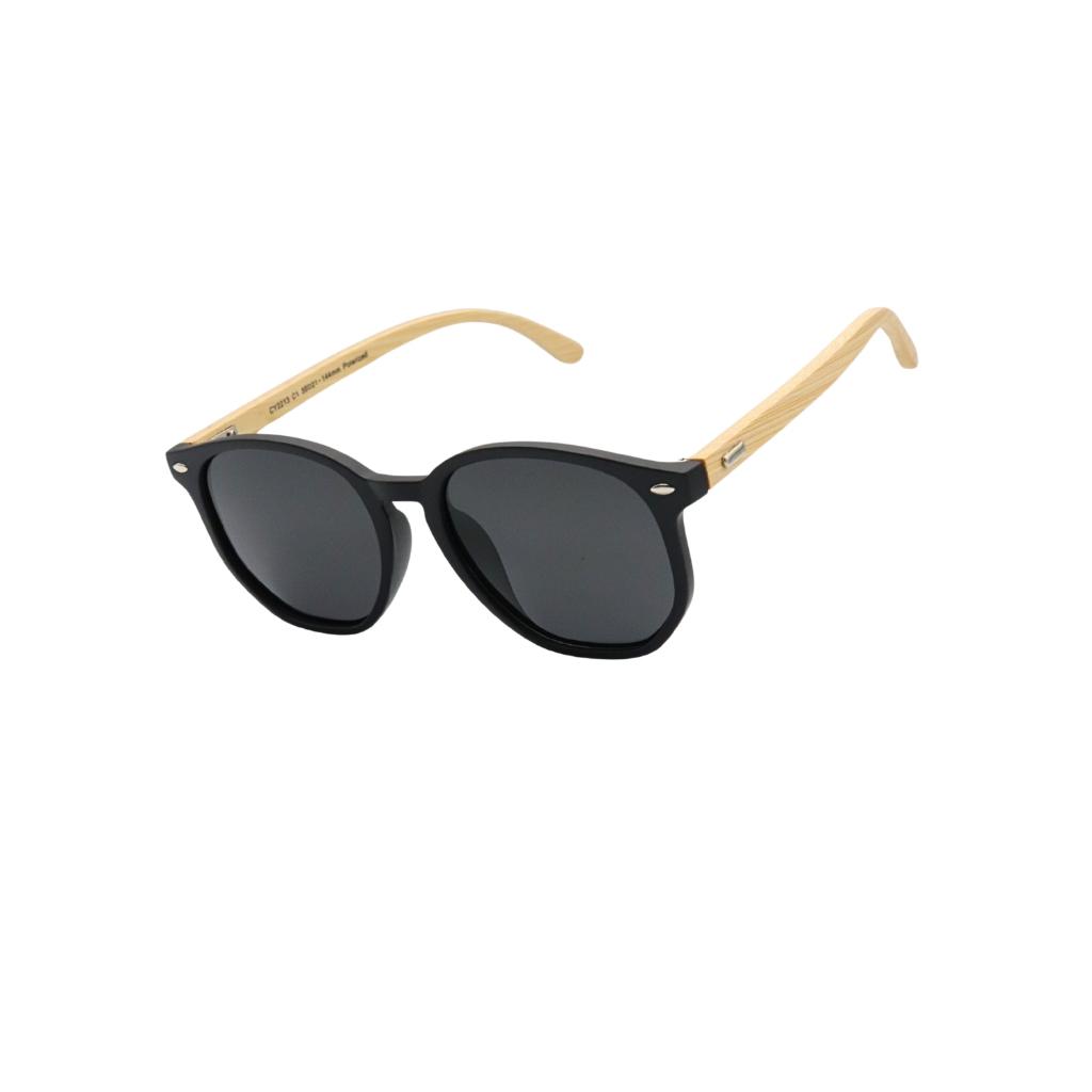 Óculos de Sol Tulum Polarizado Premium Bambu Original Classico Moda Praia Verão uv400 Unissex
