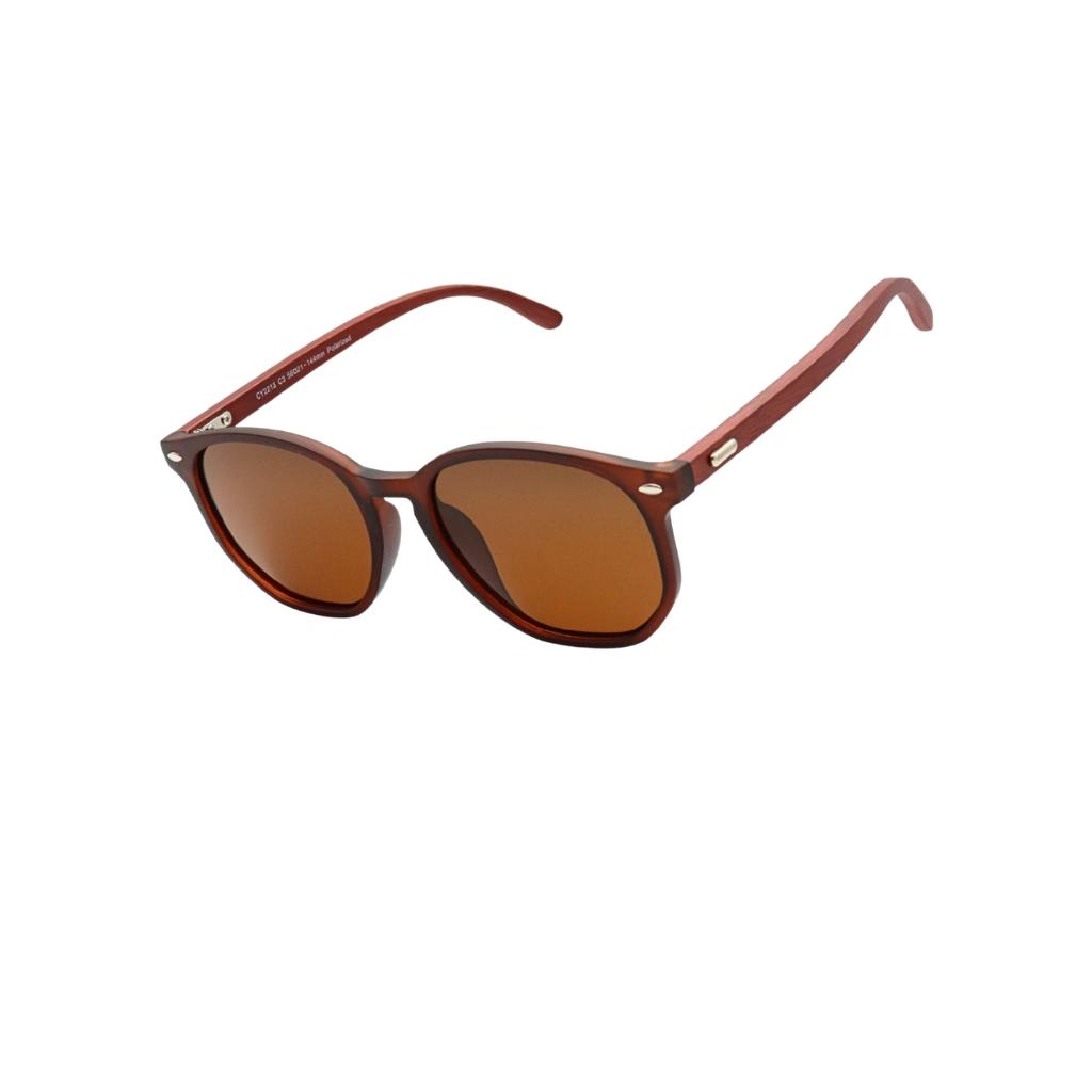 Óculos de Sol Tulum Polarizado Premium Bambu Original Classico Moda Praia Verão uv400 Unissex