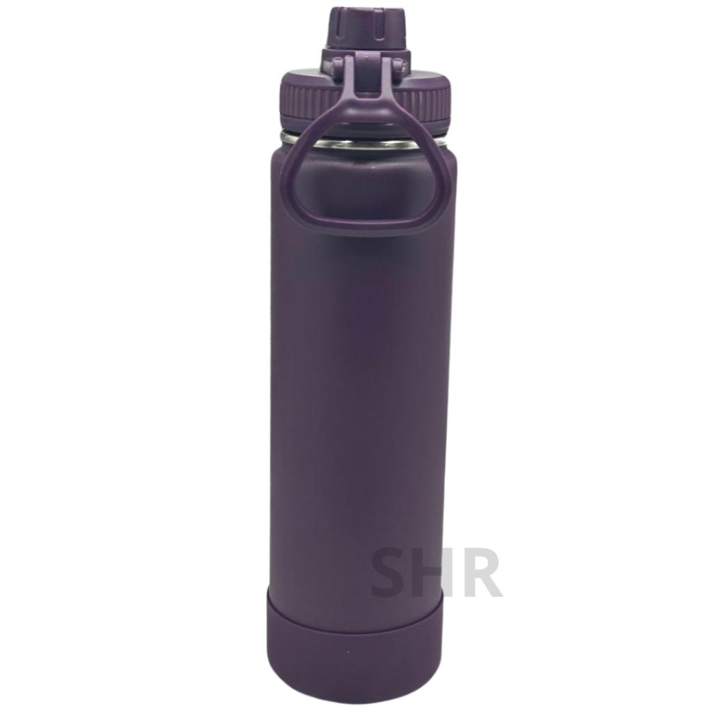 Garrafa Térmica 800ml Com Base De Silicone Removível Aço Inoxidável Quente/Frio