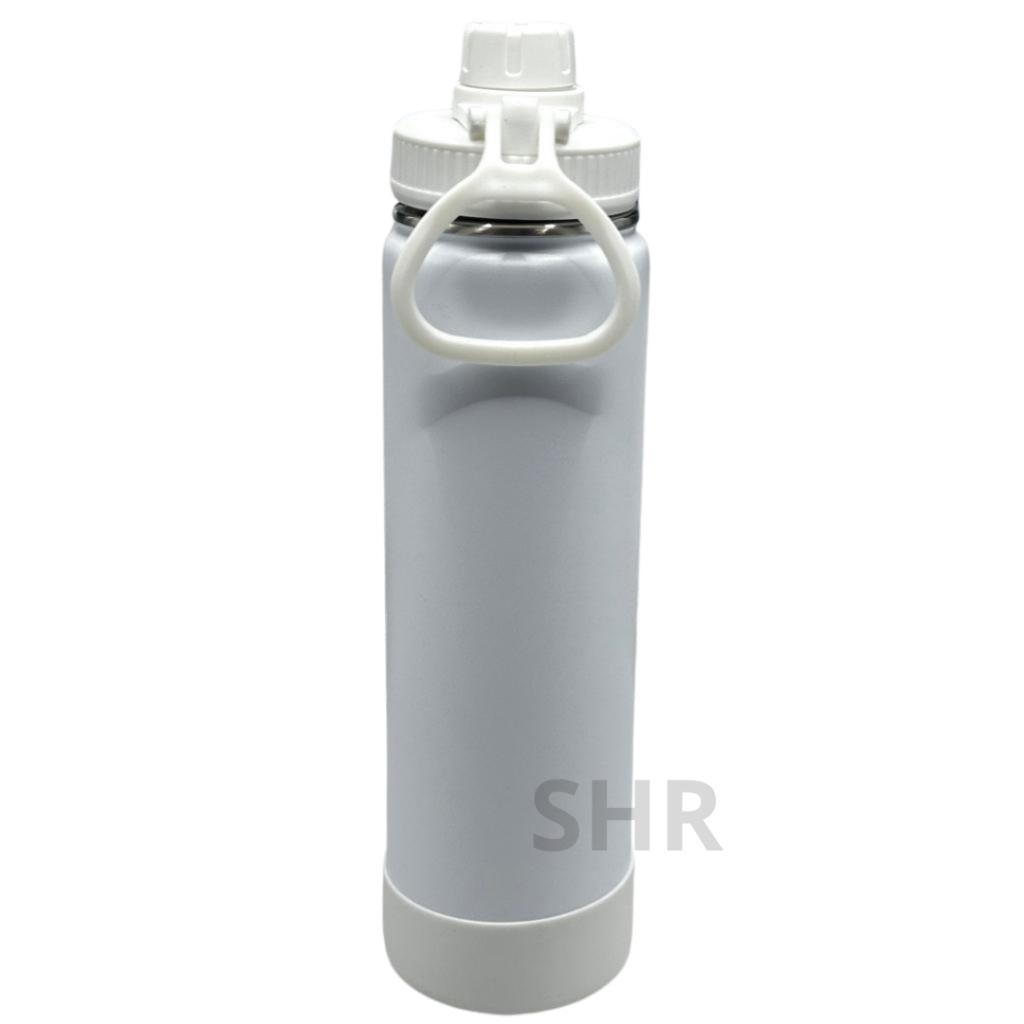 Garrafa Térmica 800ml Com Base De Silicone Removível Aço Inoxidável Quente/Frio