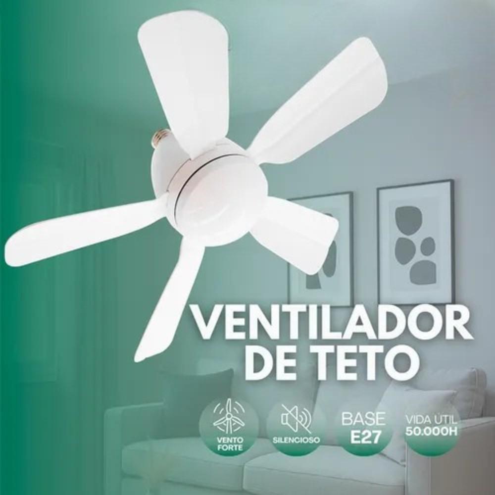Ventilador com Luminária Mais Vendido com Conforto bivolt + controle remoto