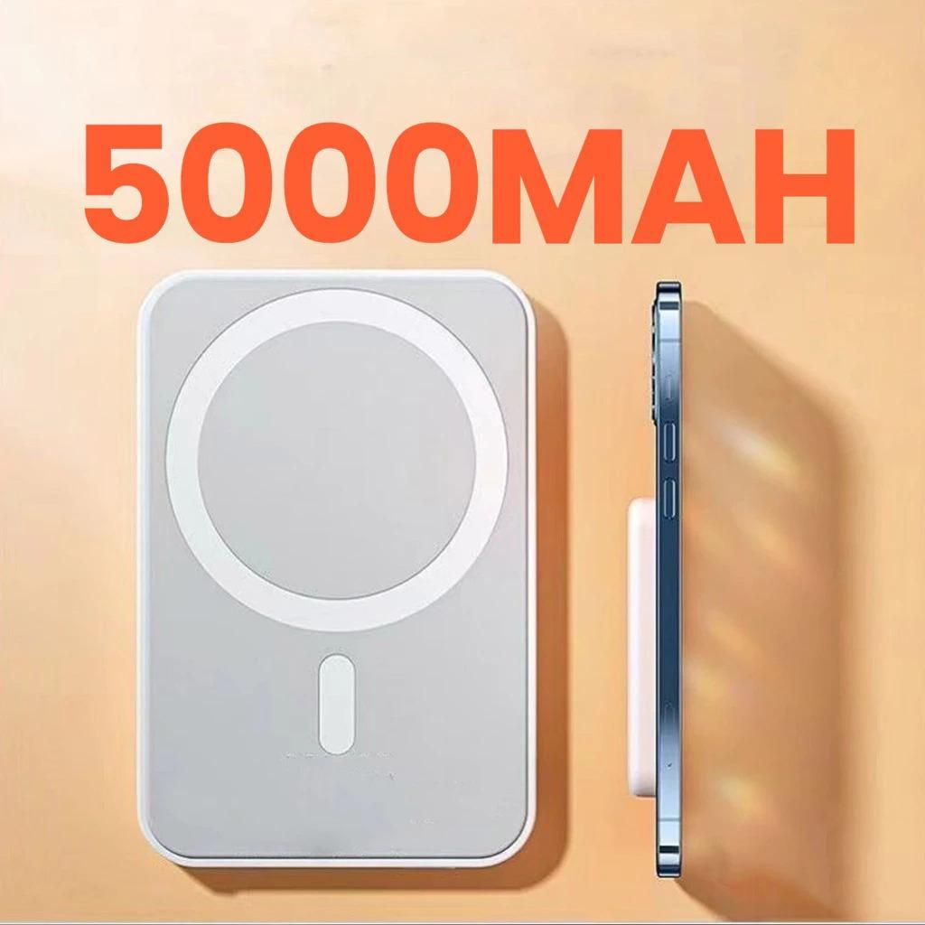 Carregador Portátil 5000Mah/10000Mah Indução Sem fio Bateria Carga