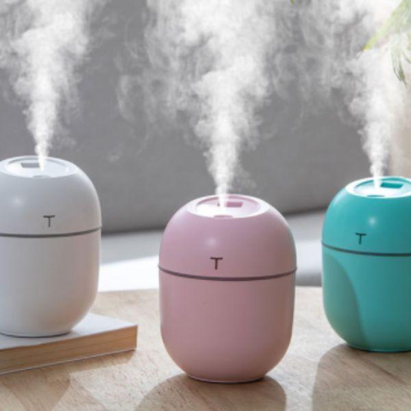 Mini Umidificador Difusor Aromatizador Egg Portátil Usb Led Aromatizador De Ambiente Purificador De Ar Casa Escritório