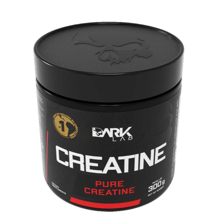 Creatina Monohidratada Pura 300g Dark Lab - 100% Pura