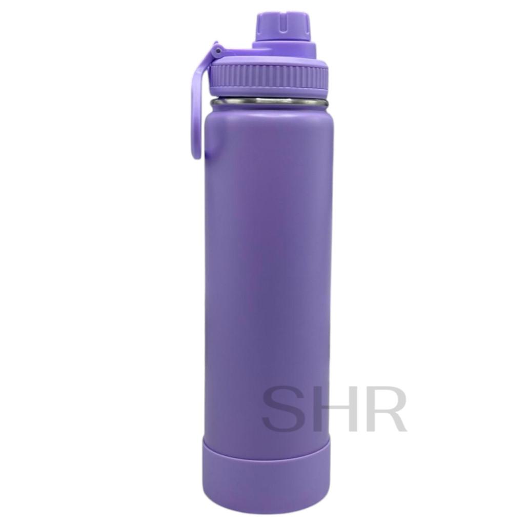 Garrafa Térmica 800ml Com Base De Silicone Removível Aço Inoxidável Quente/Frio