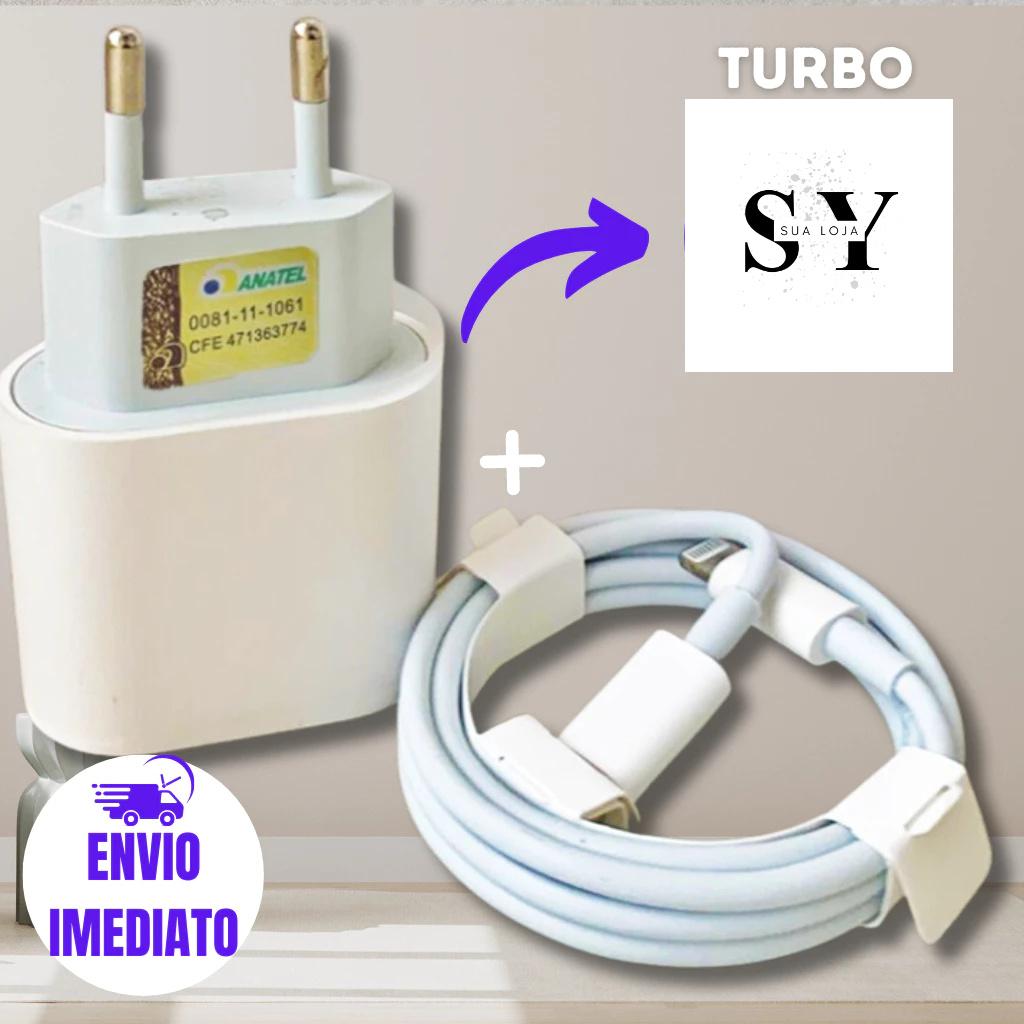 {ORIGINAL} KIT Carregador Cabo E Fonte Tipo C XR,11,12,13,14 LACRADO