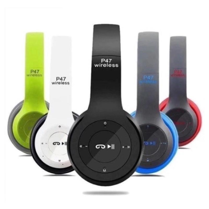 Fone Bluetooth Sem Fio De Ouvido P9 TWS Macaron Headphone Fone de Ouvido Envio Imediato