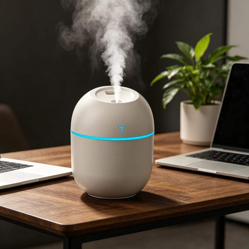 Mini Umidificador Difusor Aromatizador Egg Portátil Usb Led Aromatizador De Ambiente Purificador De Ar Casa Escritório