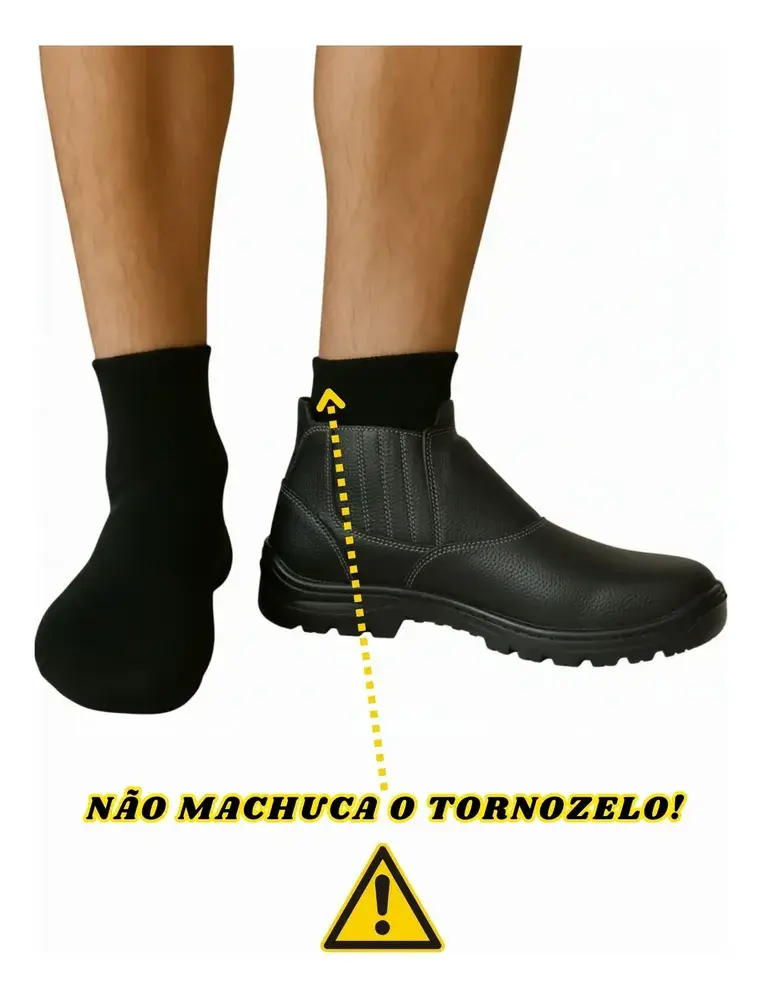 Kit 24 Pares Meias Masculina Cano Alto Algodão Longo Médio