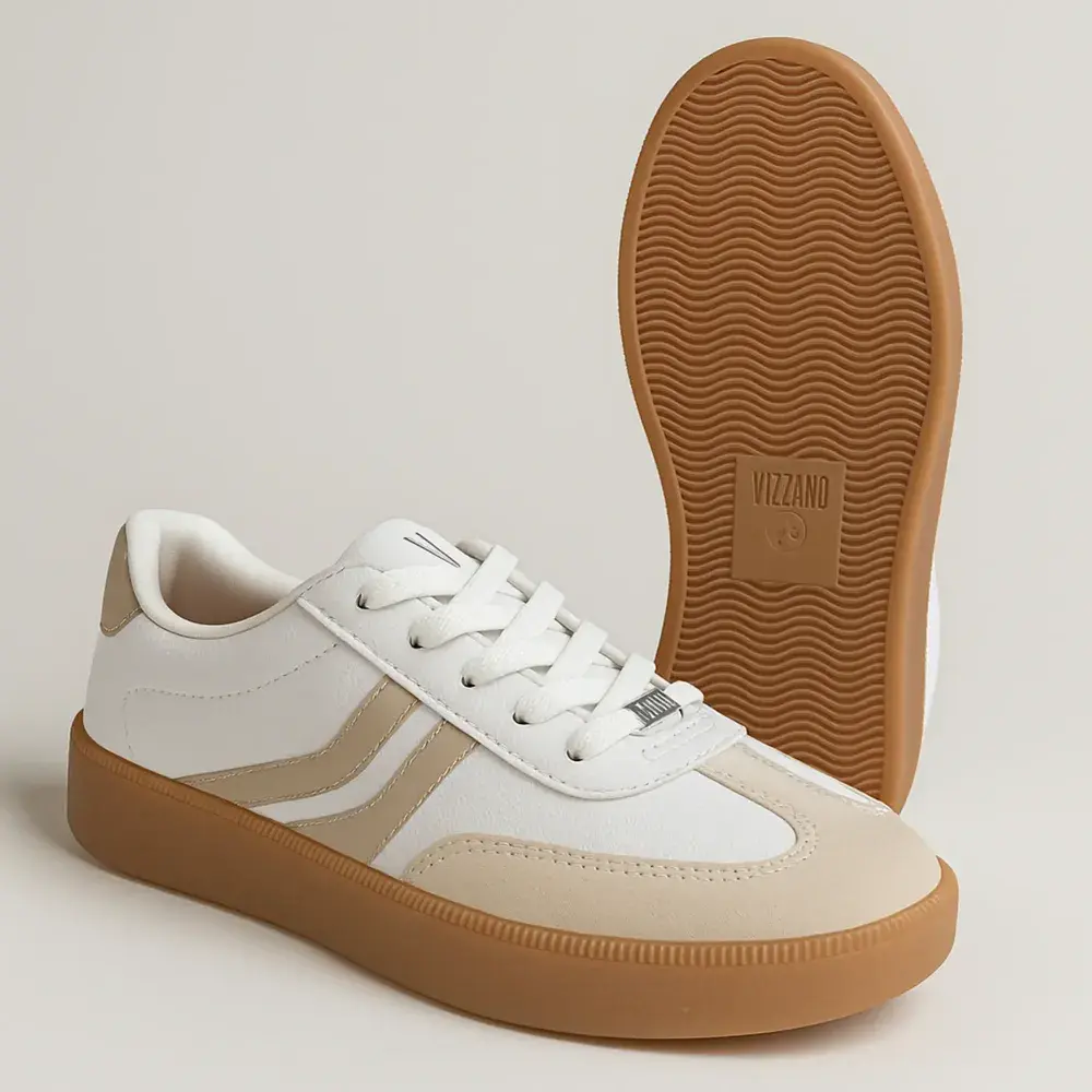 Tênis Feminino Casual Vizzano Samba Flatform Conforto Leve
