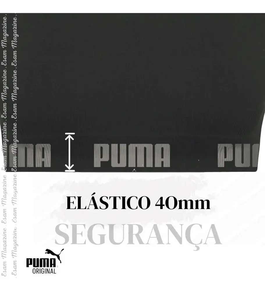 Top Puma Academia Fitness Original Nadador Alta Sustentação