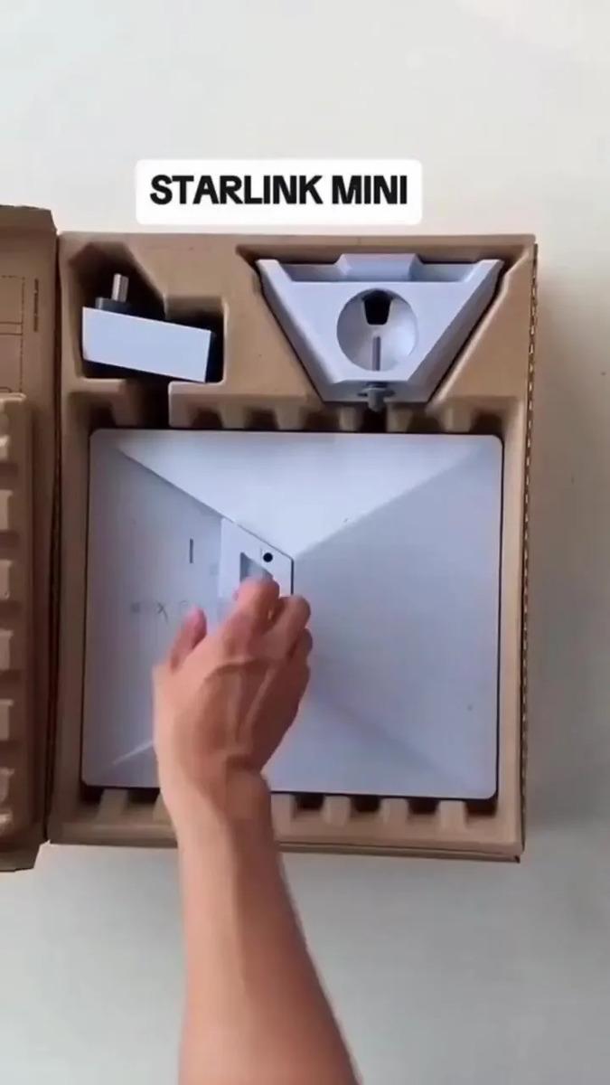 Kit Starlink MINI Internet Via Satélite
