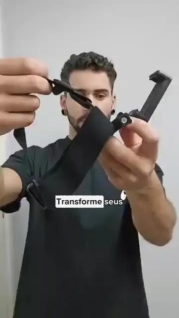 Suporte de Cabeça para Celular para Filmar com as Mãos Livres