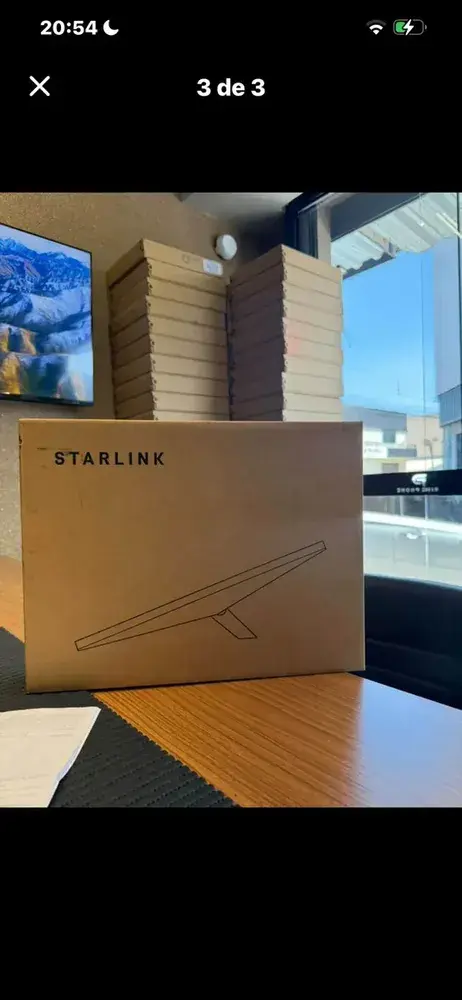 Kit Starlink MINI Internet Via Satélite