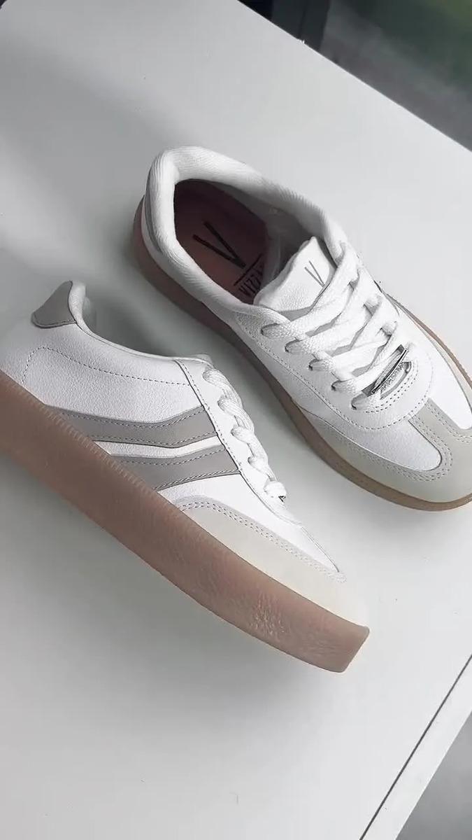 Tênis Feminino Casual Vizzano Samba Flatform Conforto Leve