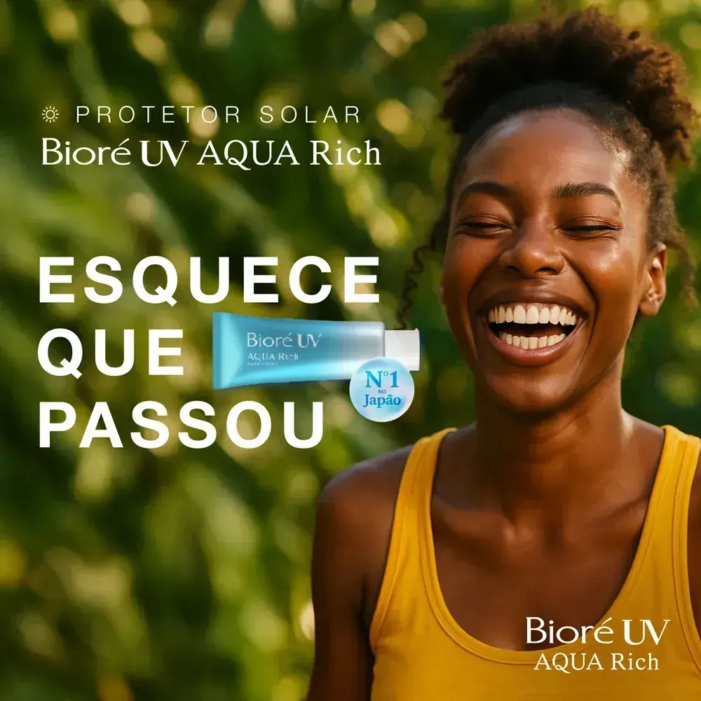 Bioré Protetor Solar Aqua Rich Watery Essence FPS50