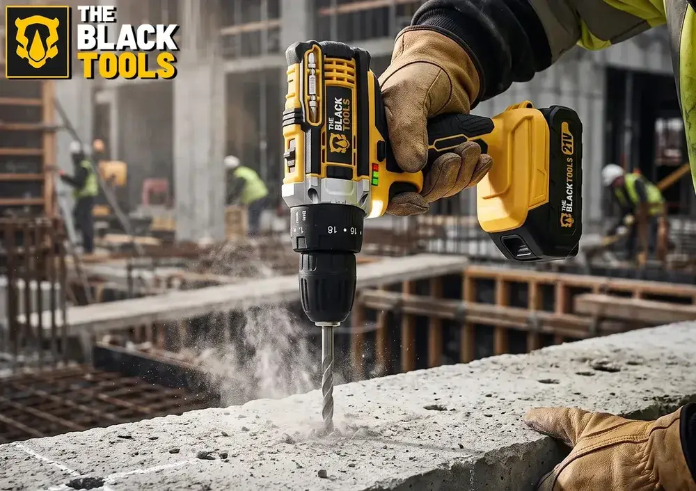 Parafusadeira e Furadeira Impacto The Black Tools TB-21PW 3/8