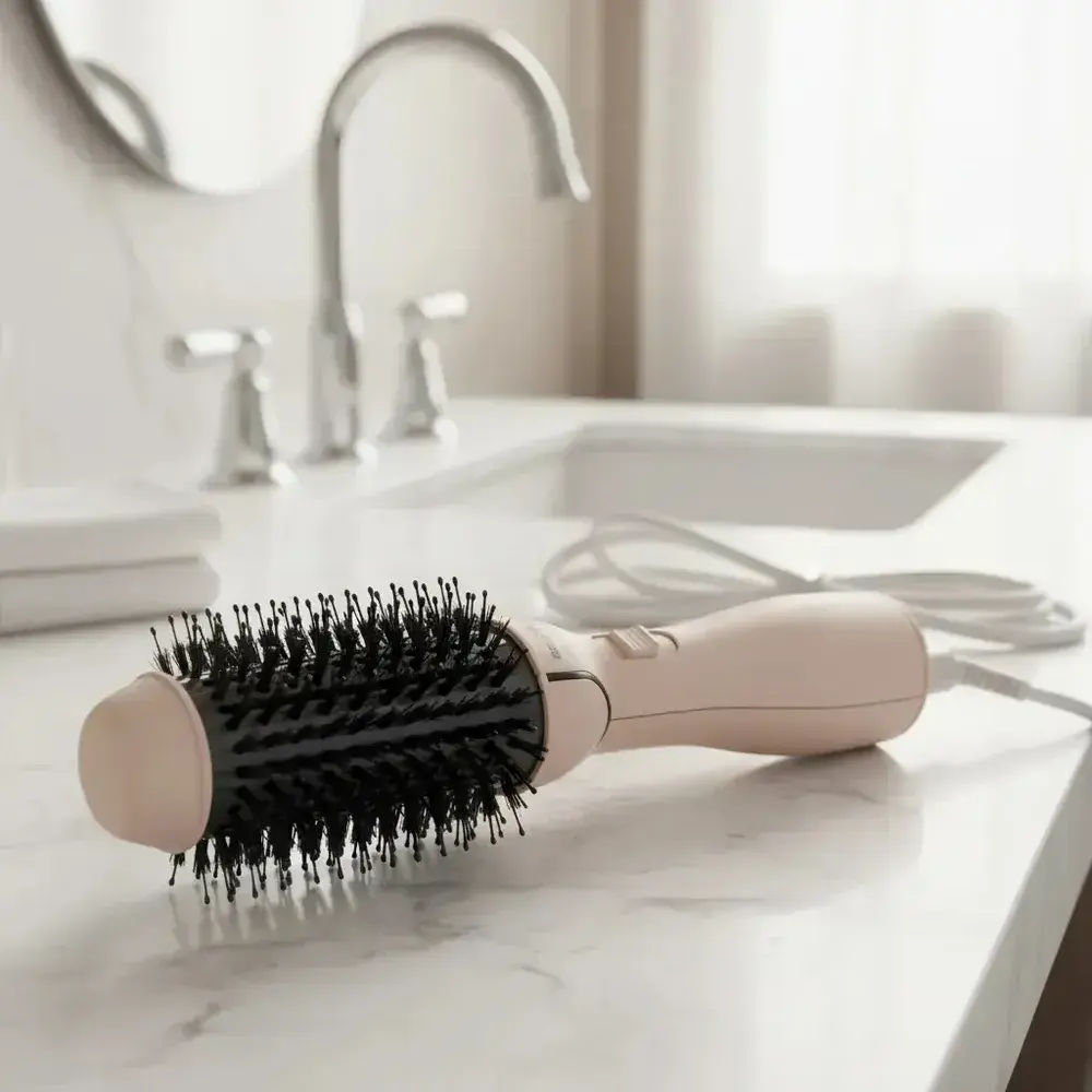 Escova Secadora e Modeladora Britânia 4 em 1 Anti Frizz BEC07R 1300W