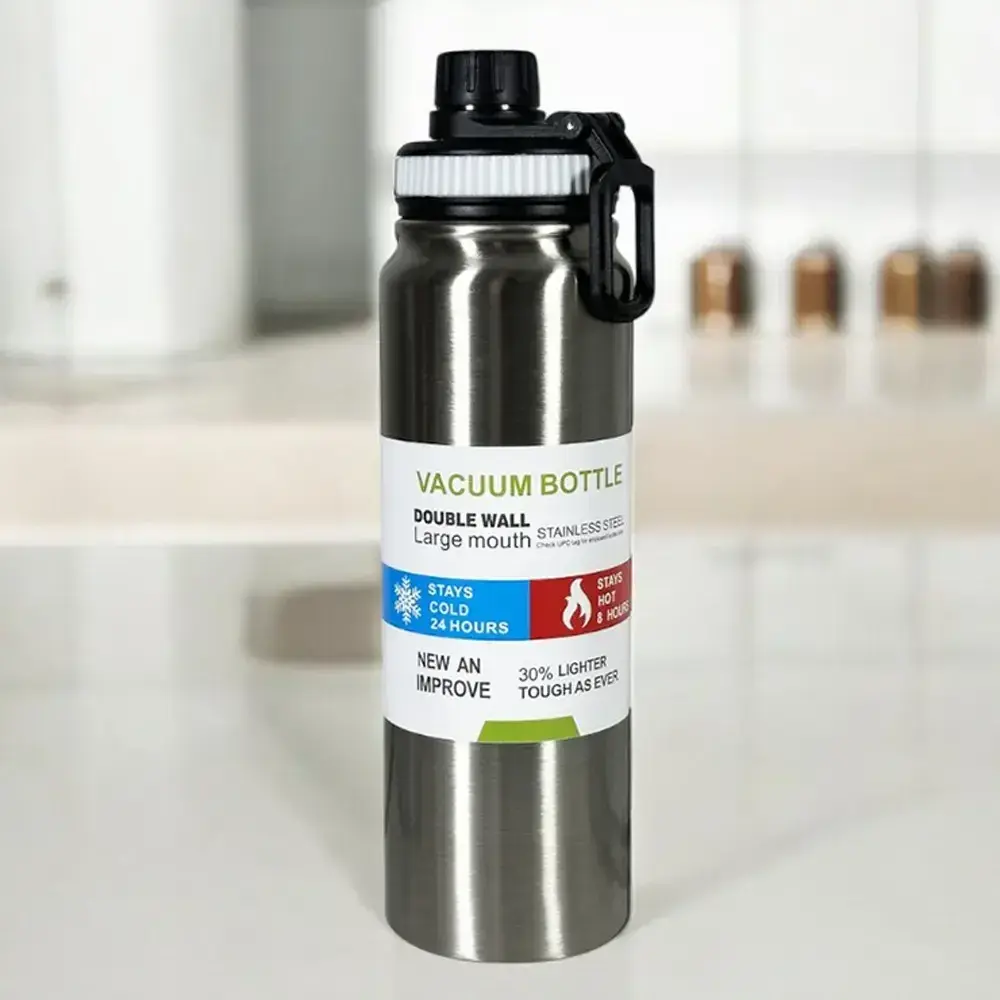 Garrafa Térmica 800ml Frio Com Isolamento Garrafinha Treinos