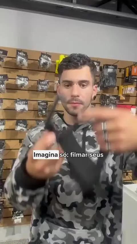 Suporte de Cabeça para Celular para Filmar com as Mãos Livres