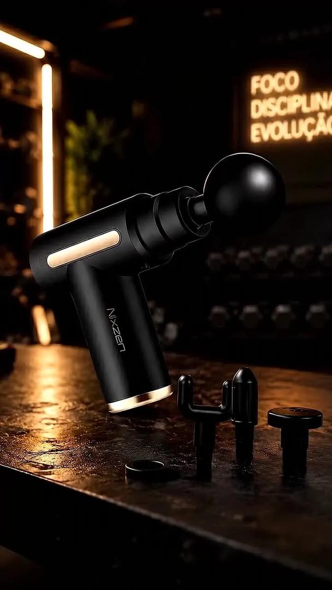 Massageador Pistola Elétrica Profissional Muscular Portátil Nixzen