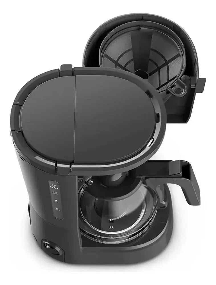 Cafeteira Elétrica Electrolux Inox Filtro Permanente 600ml ECM10