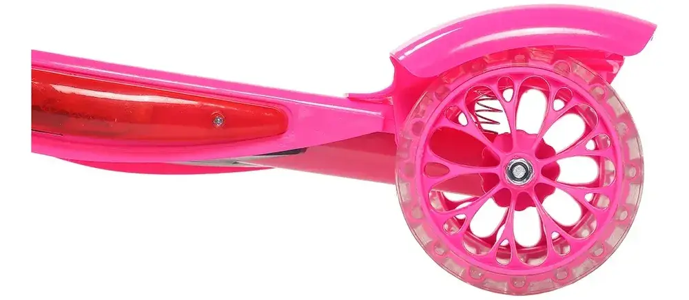 Patinete Infantil Musical Replay Kids Kiddy com 3 Rodas e Luz de LED Rosa