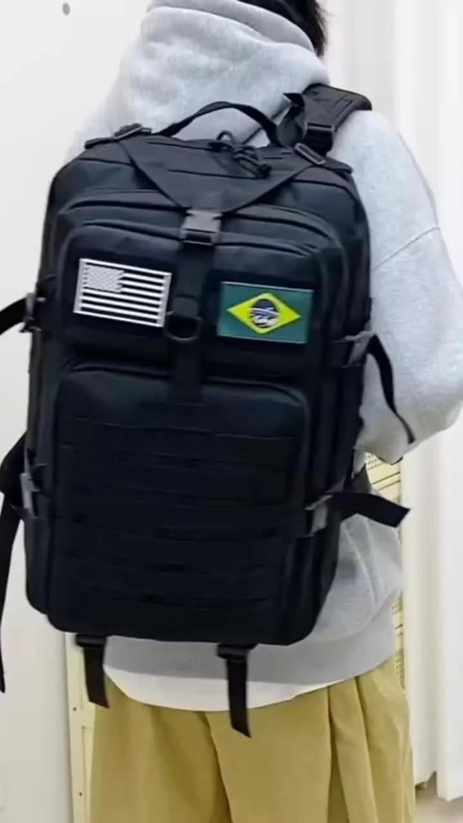Mochila Tática Impermeável Militar Reforçada Grande 50litros
