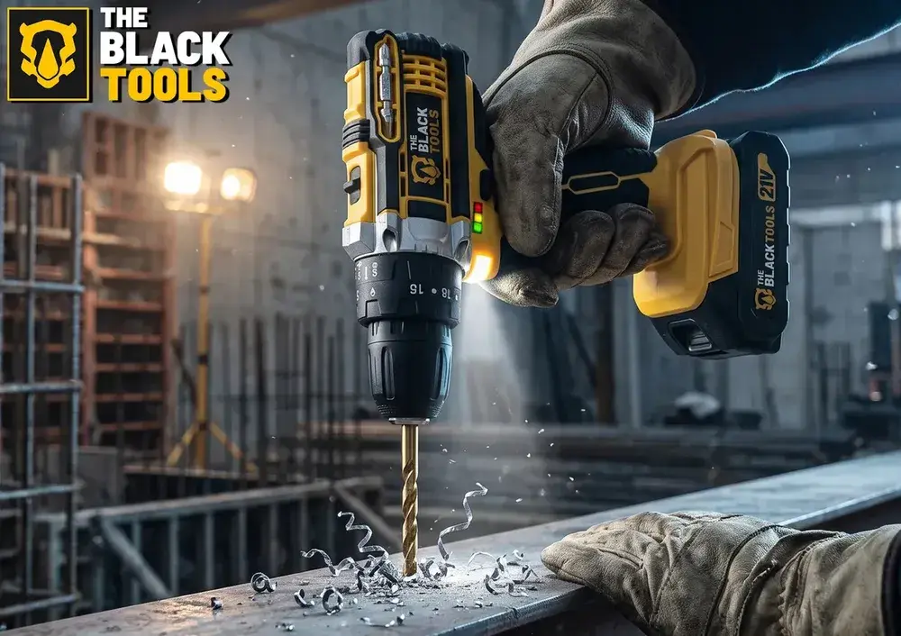 Parafusadeira e Furadeira Impacto The Black Tools TB-21PW 3/8