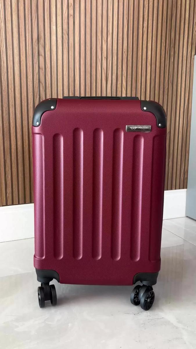 Mala De Viagem Bordo Mão Pequena 10kg Abs Cadeado 360