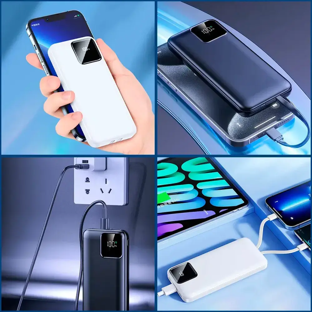 Carregador Portátil Power Bank Turbo 20000mah 22.5w Universal DTimp