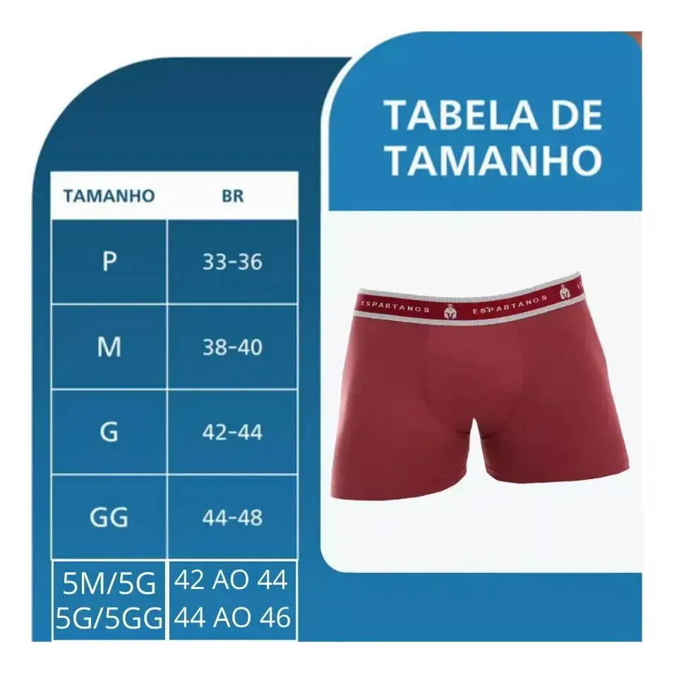 Kit Com 10 Cuecas Boxer Masculina Microfibra Original