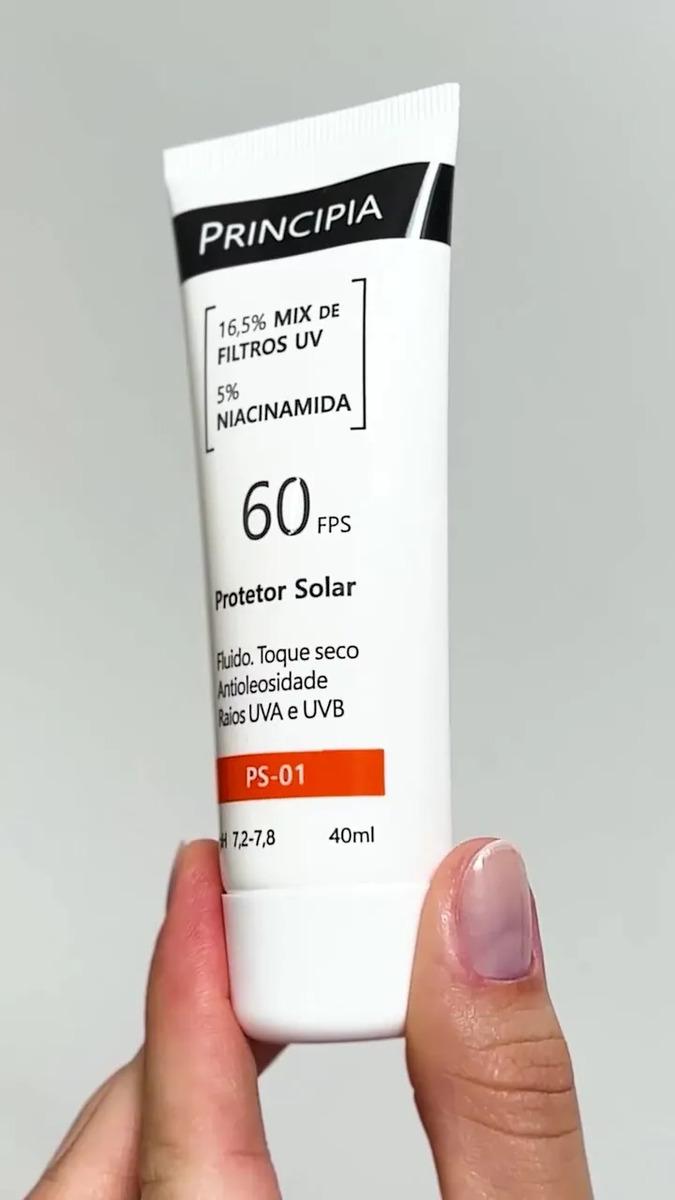 Kit Principia para Rotina de Skincare Pele Sensível com Protetor Solar FPS60