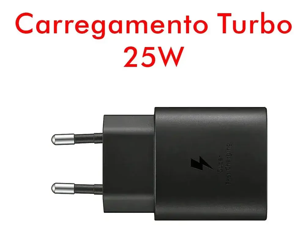 Carregador Original Samsung Turbo S25 S24 S23 S22 S21 25w Br