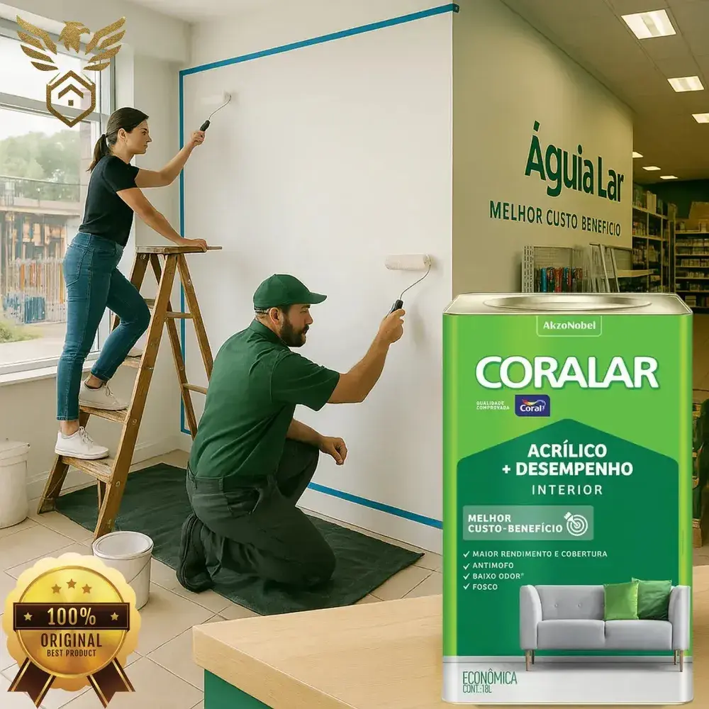 Tinta Coralar Anti Mofo Acrilica Coral Escolha Sua Cor