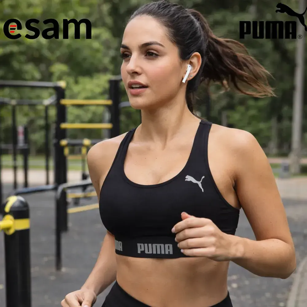 Top Puma Academia Fitness Original Nadador Alta Sustentação