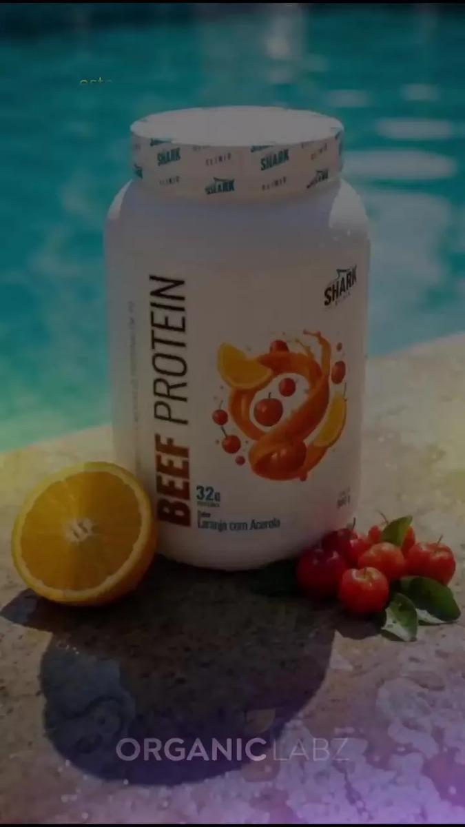 Proteína Isolada Beef Protein 900g Shark Pro Zero Lactose