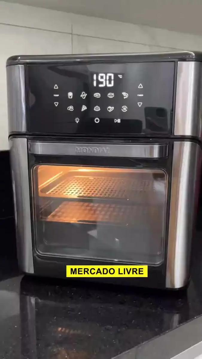 Fritadeira Elétrica AFON-12L-BG Forno Oven 12 Litros Mondial
