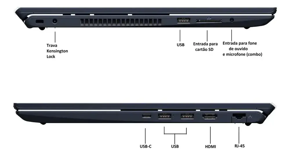 Notebook Vaio Fe16 Amd Ryzen 7 5825u Linux 8gb RAM 512gb Ssd Wi-Fi 6 Tela 16 Ips Wuxga Antirreflexo Cinza Grafite