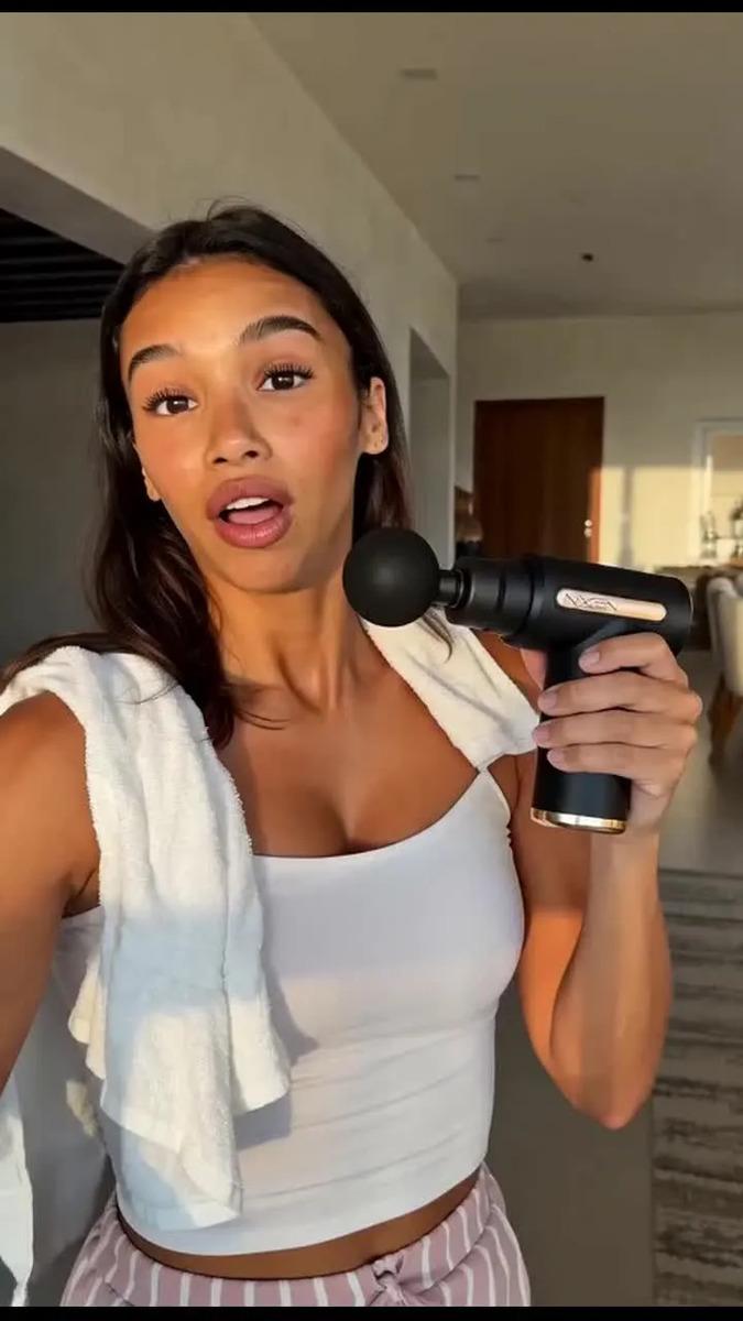 Massageador Pistola Elétrica Profissional Muscular Portátil Nixzen