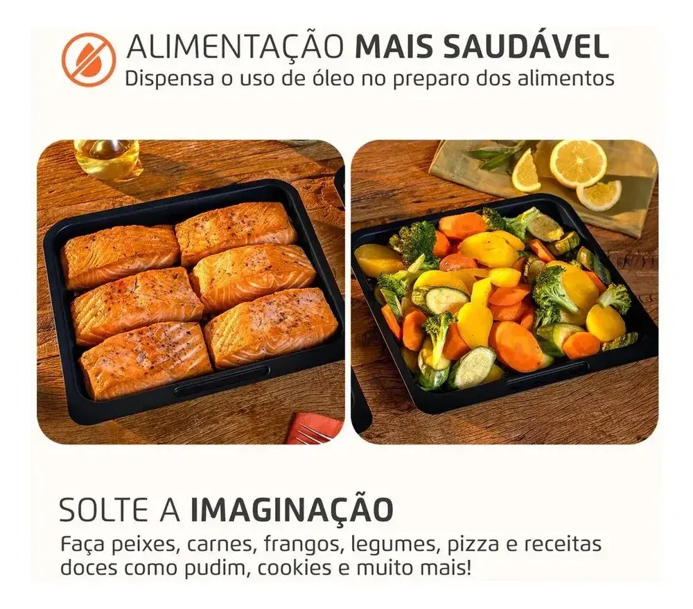 Fritadeira Elétrica AFON-12L-BG Forno Oven 12 Litros Mondial