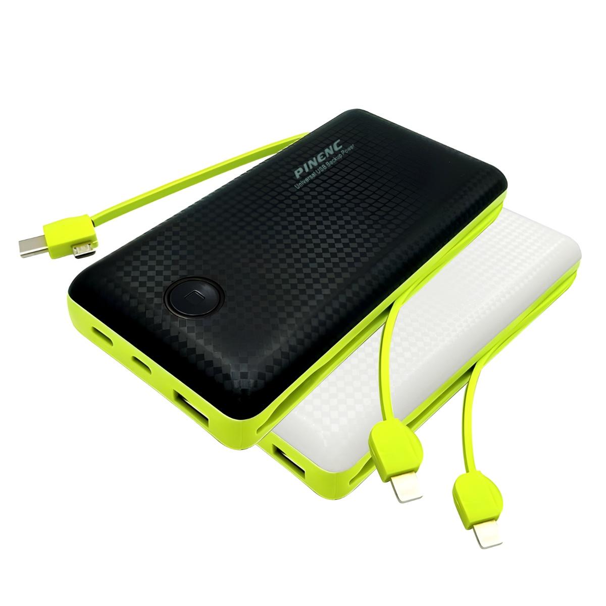 Power Bank Portátil Universal de 20.000mAh para Android e iOS