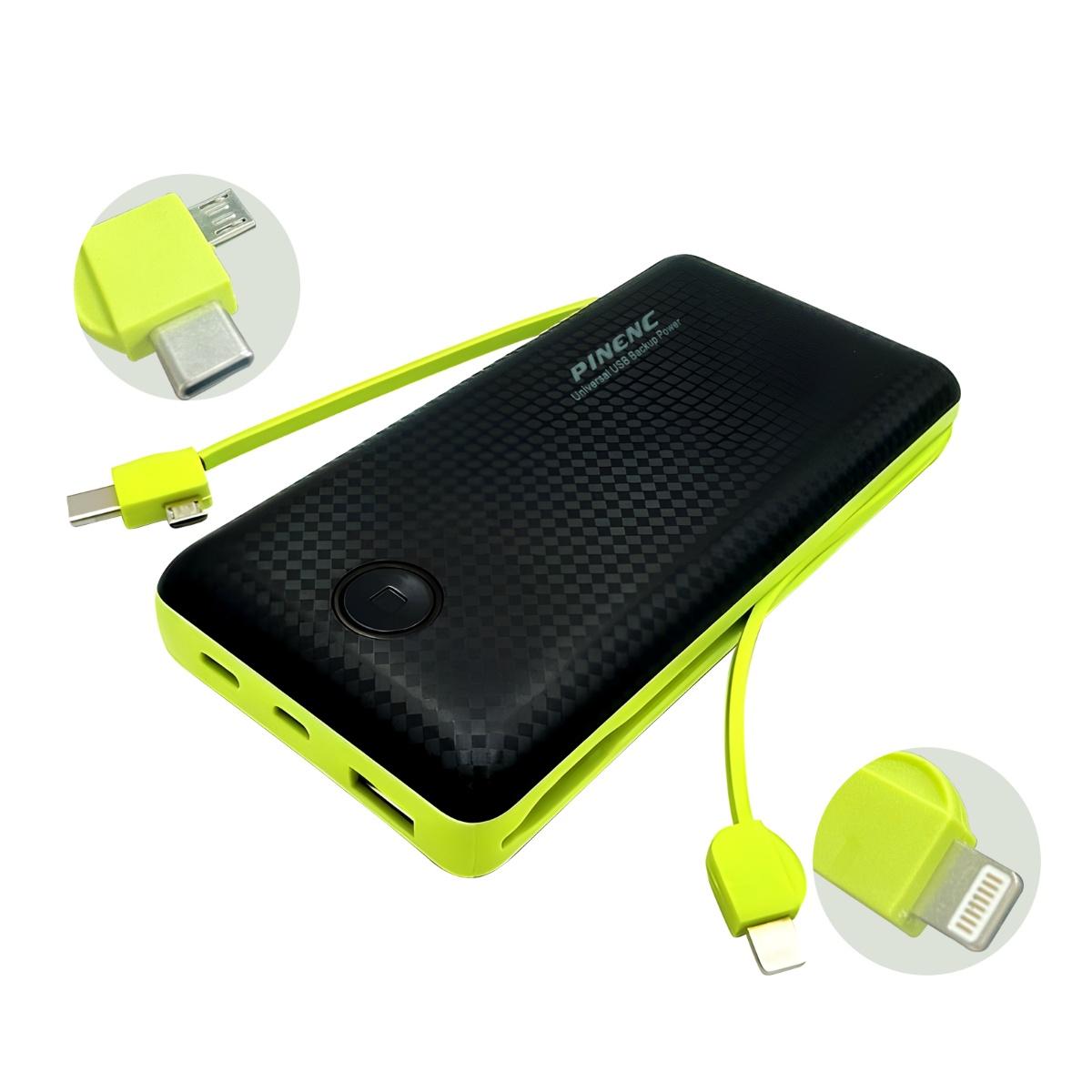 Power Bank Portátil Universal de 20.000mAh para Android e iOS