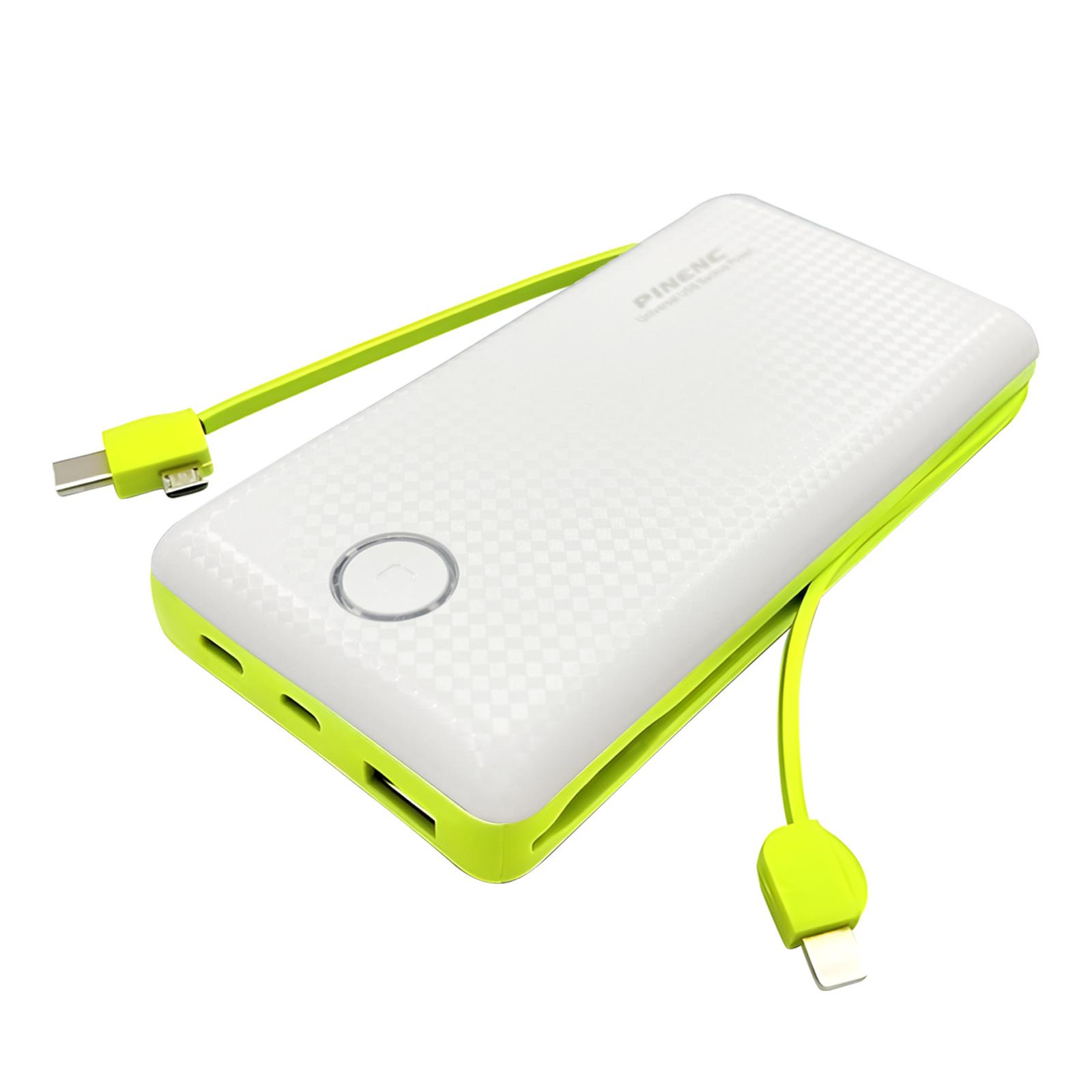 Power Bank Portátil Universal de 20.000mAh para Android e iOS