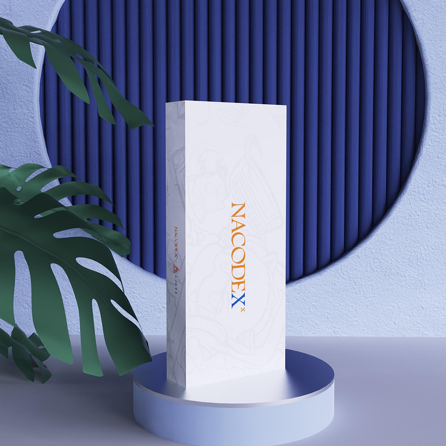 Caixa de Luz Ambiental Lateral com Retroiluminação Colorida Completa e Fio AJAZZ NK61, Layout de 61 Teclas, Inclui Fita, Soquetes de Troca a Quente, Interruptor Vermelho, Interruptor Satélite de Afinação Fina