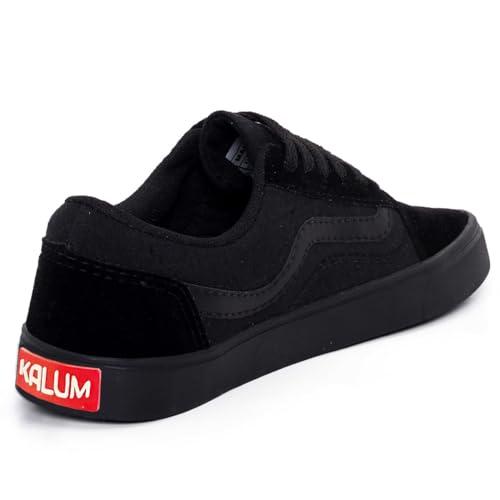 Tenis Cano Baixo Skate Kalum Academia Unissex Leve Confortavel Old School Clássico